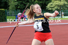 Girls Under-15s Javelin, 2022 Northern Inter Counties U17s and U15s Track and Field, York, Thursday, June 2nd. Photo: David T. Hewitson/Sports for All Pics